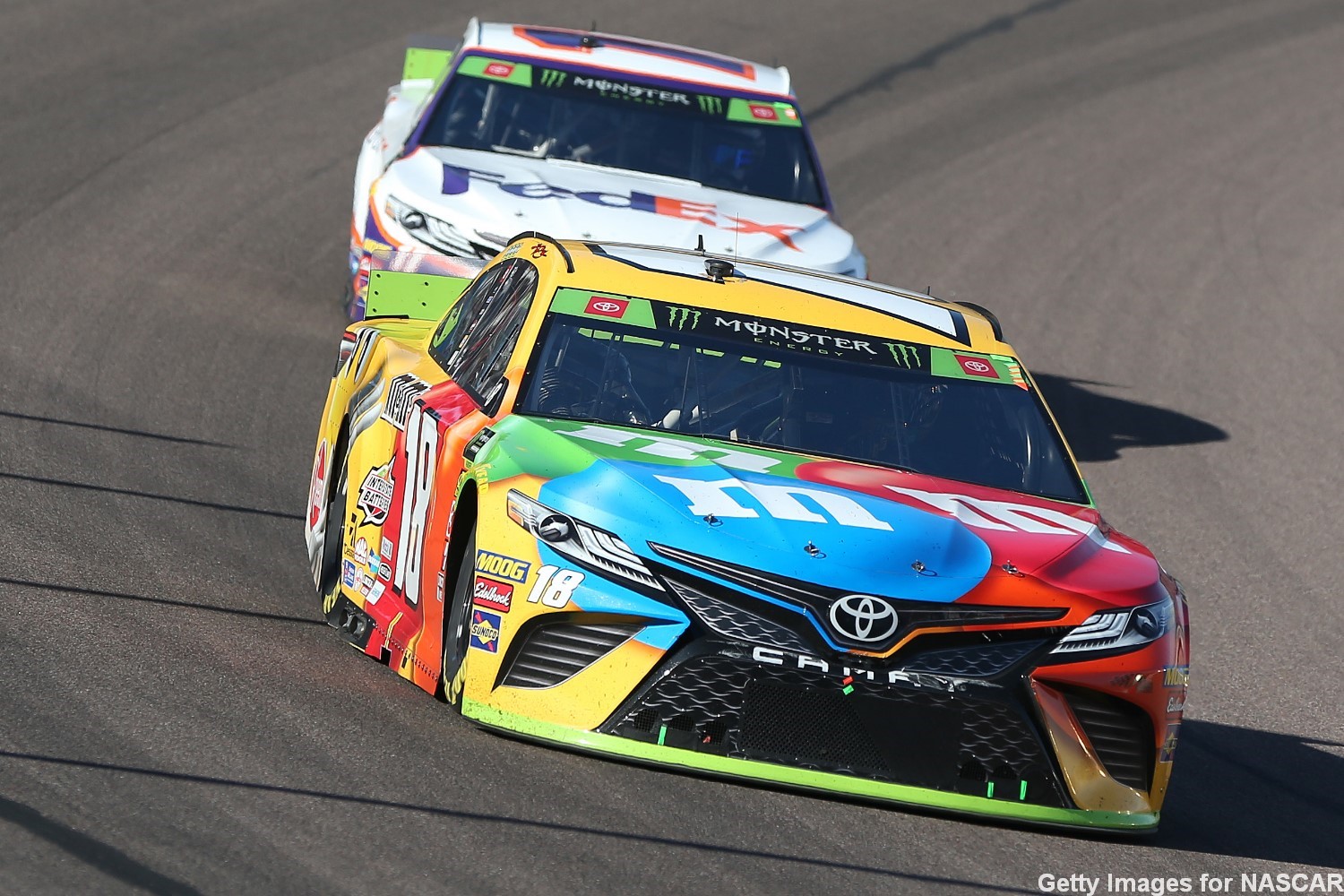 Busch leads Hamlin