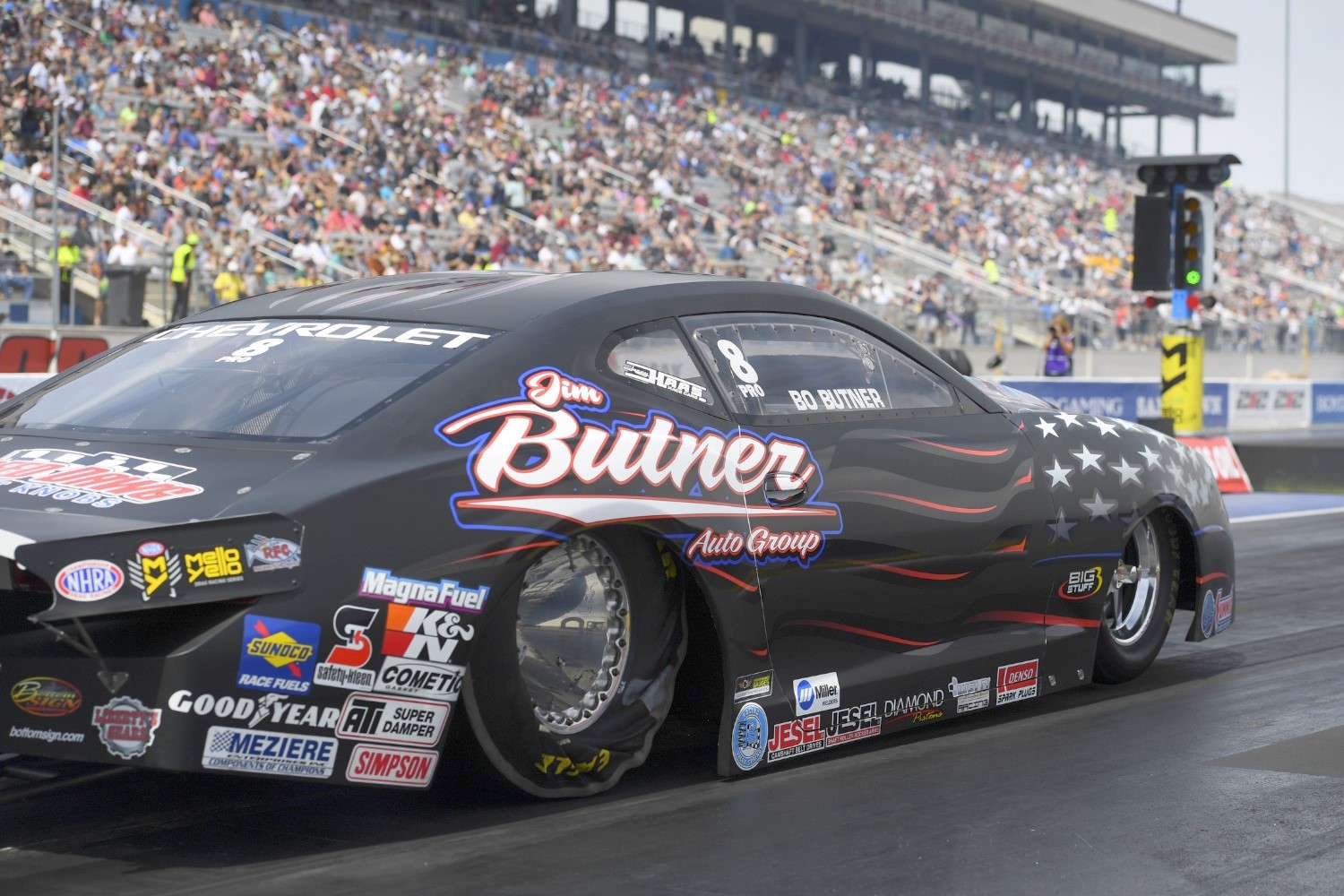 Pro stock winner Bo Butner