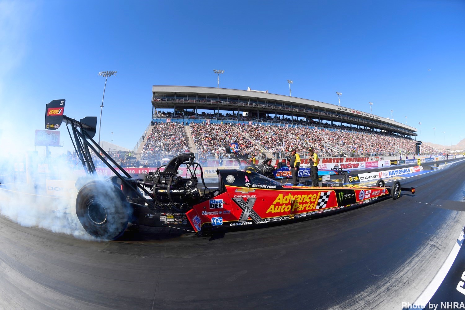 B. Force wins in Top Fuel