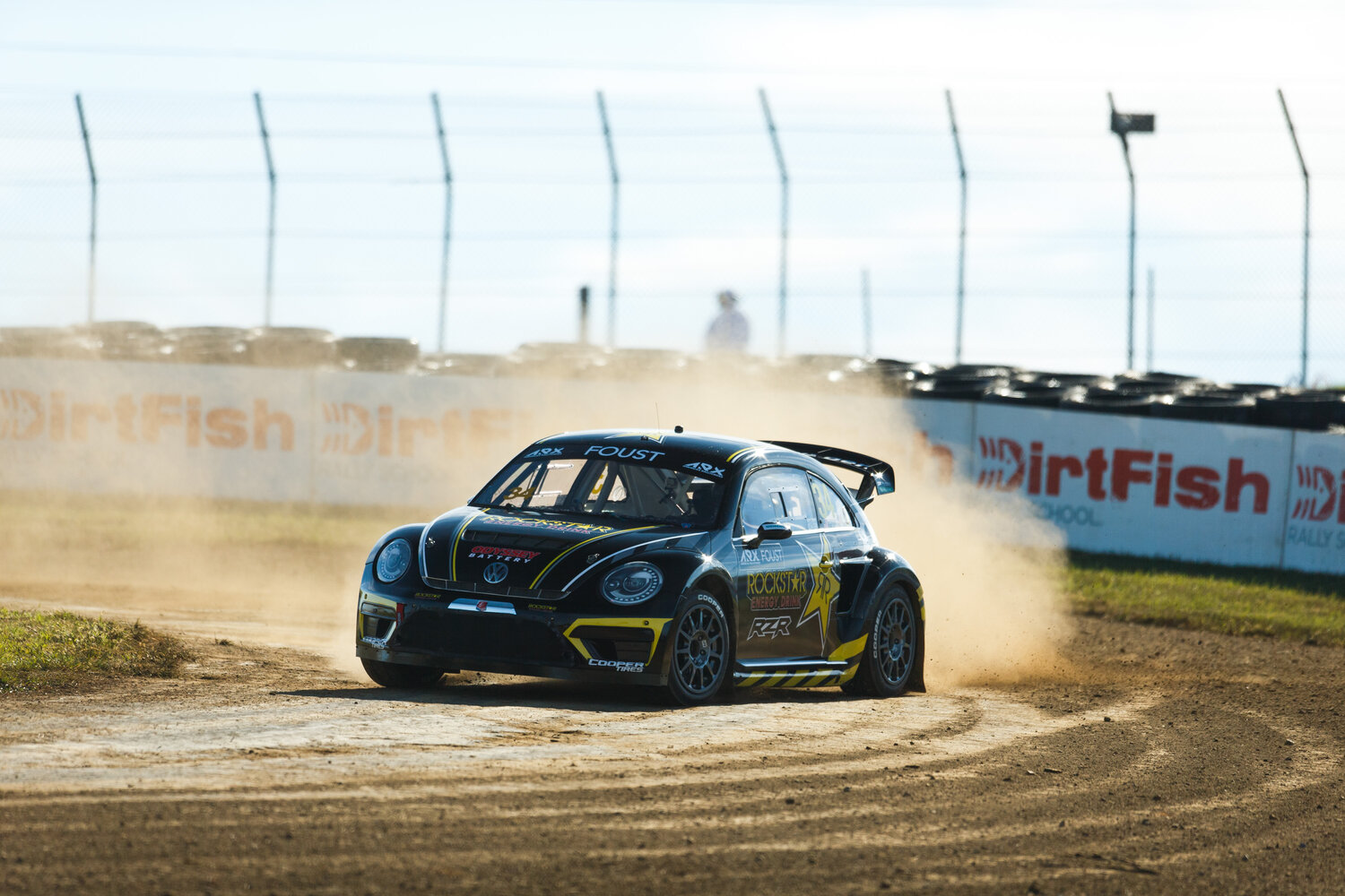 Foust in Saturday's race