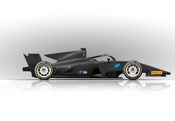 18 inch wheels on revised F2 car