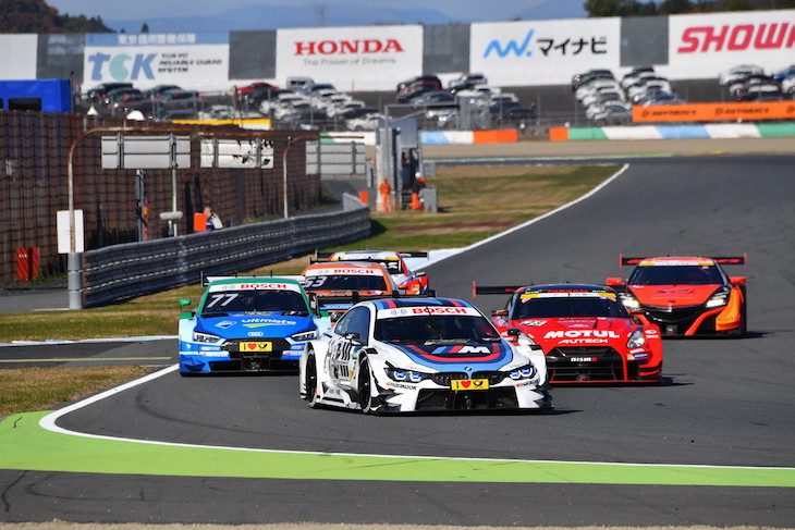 DTM and Super GT demo run at Motegi