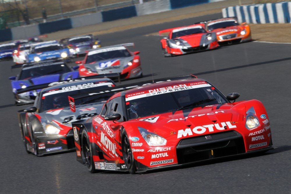 Super GT action