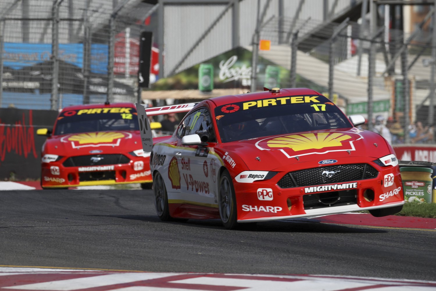 Penske's Ford Mustangs are running roughshod over the Australian Supercar field