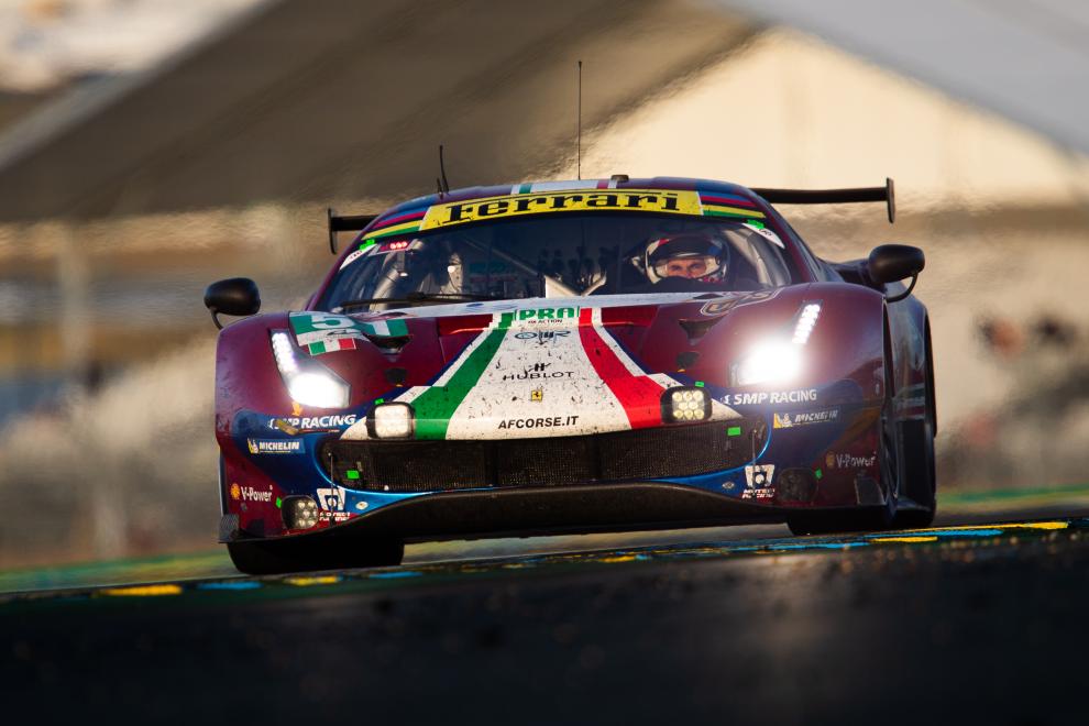 Winning #51 Ferrari in GTE-Pro