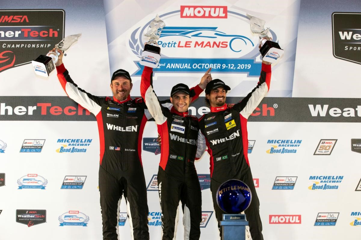 Curran, left, Derani and Nasr win Petit Le Mans