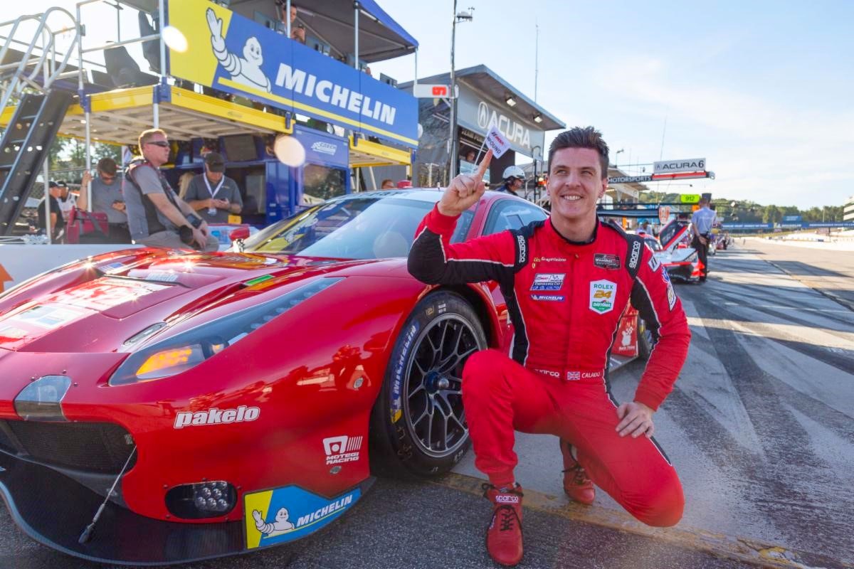 62 Risi Ferrari driver James Calado