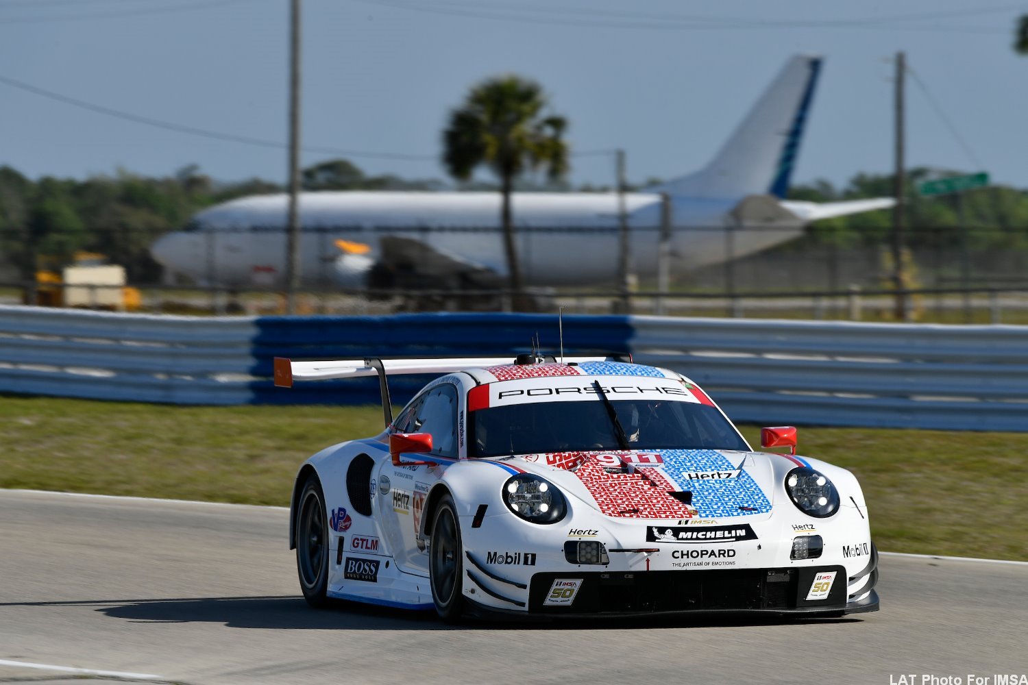 #911 GTLM winning Porsche