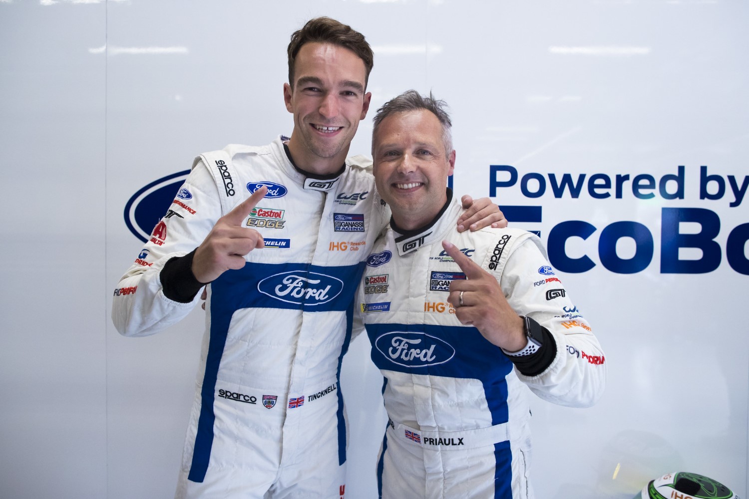 Harry Tincknell and Andy Priaulx