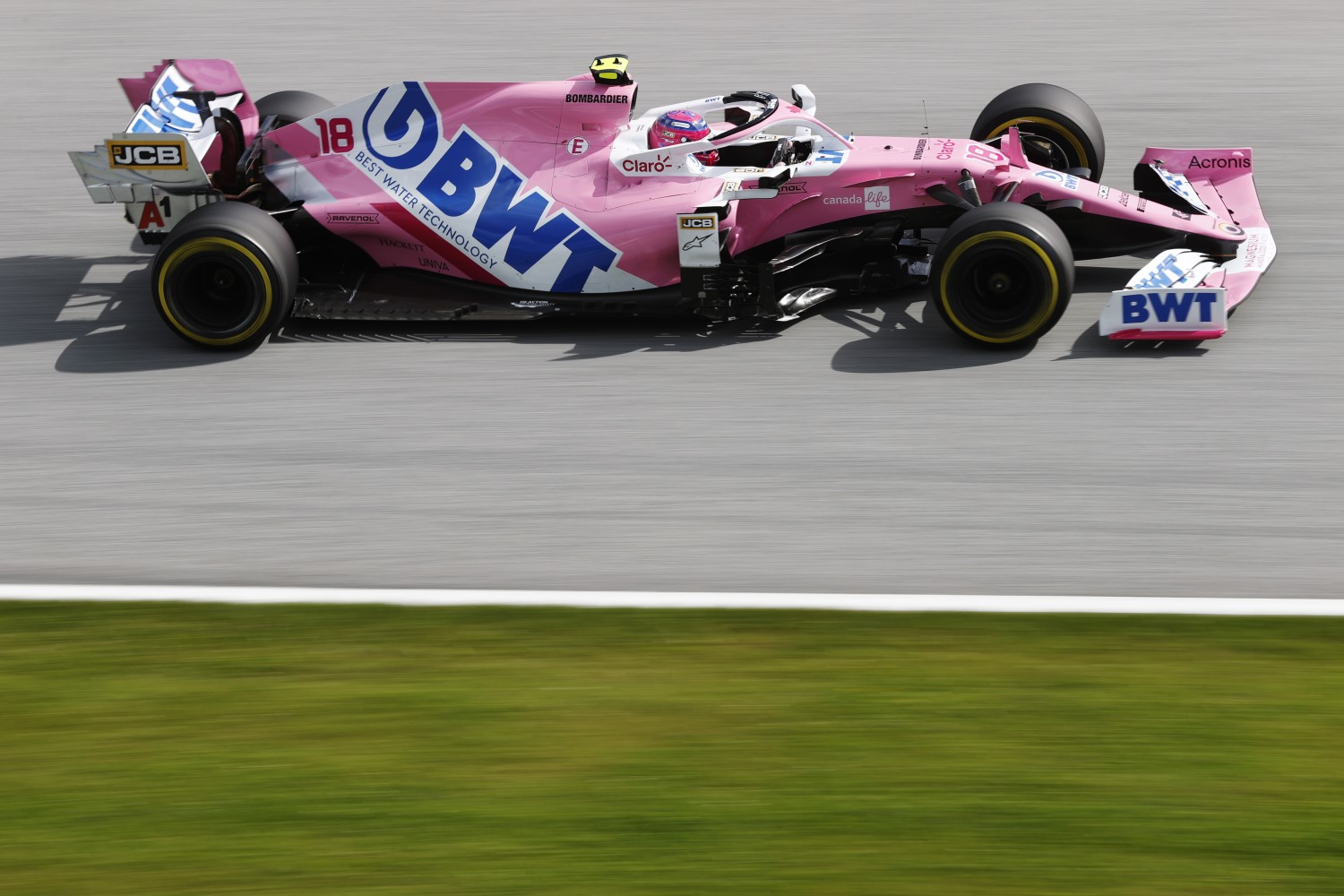 Racing Point is running last year's Mercedes painted pink. They claim it's not but all of a sudden they are 2nd quick behind the works Mercedes team