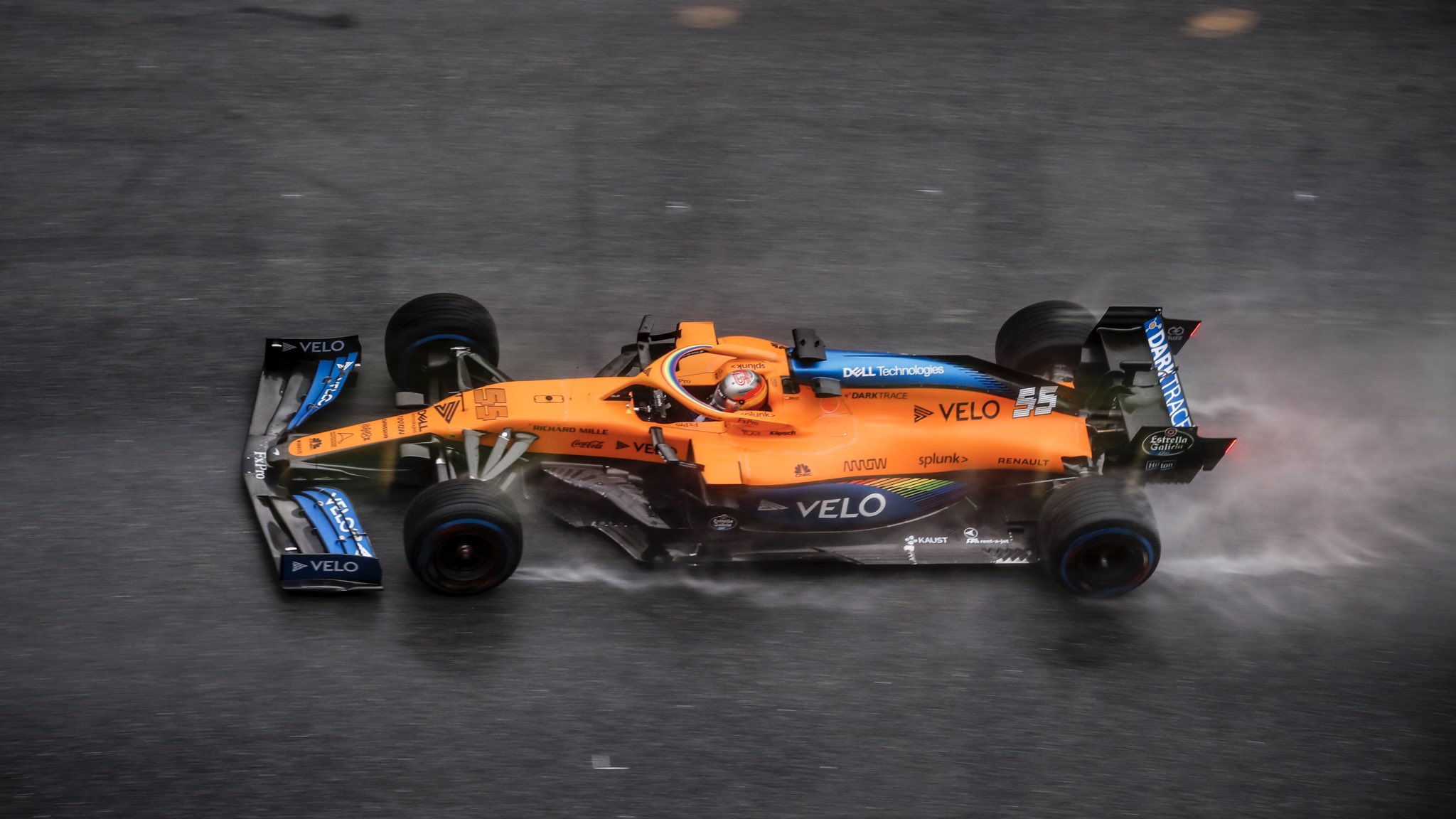 Sainz was an excellent 3rd in the much improved McLaren