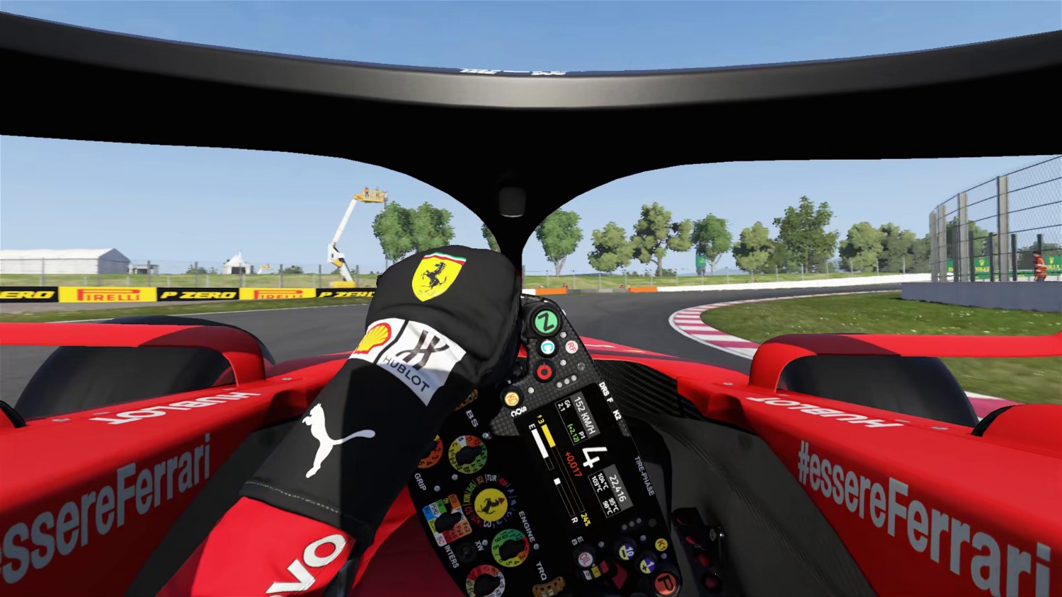 In-car with Charles Leclerc