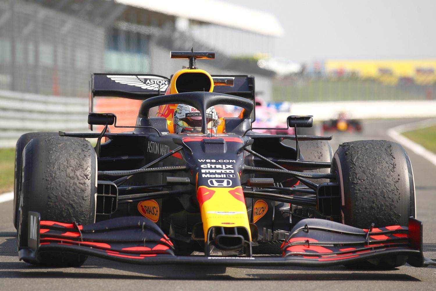 Verstappen's pass of Bottas for the lead was the first on-track pass for the lead in F1 this year. Like floats in a parade, F1 is follow-the-leader