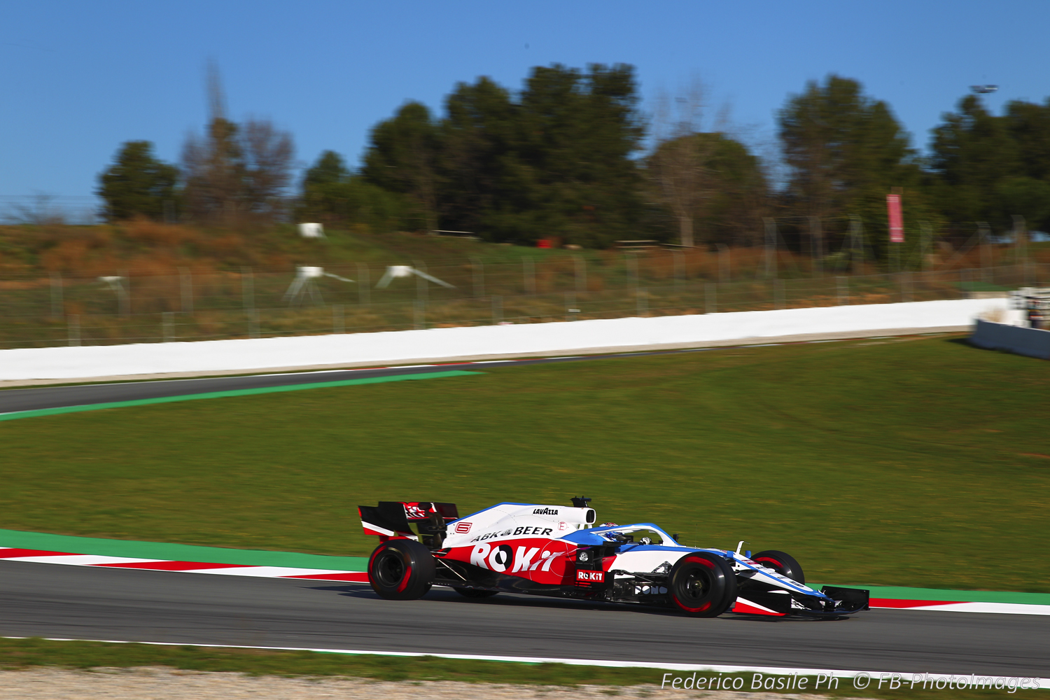 Latifi in the Williams