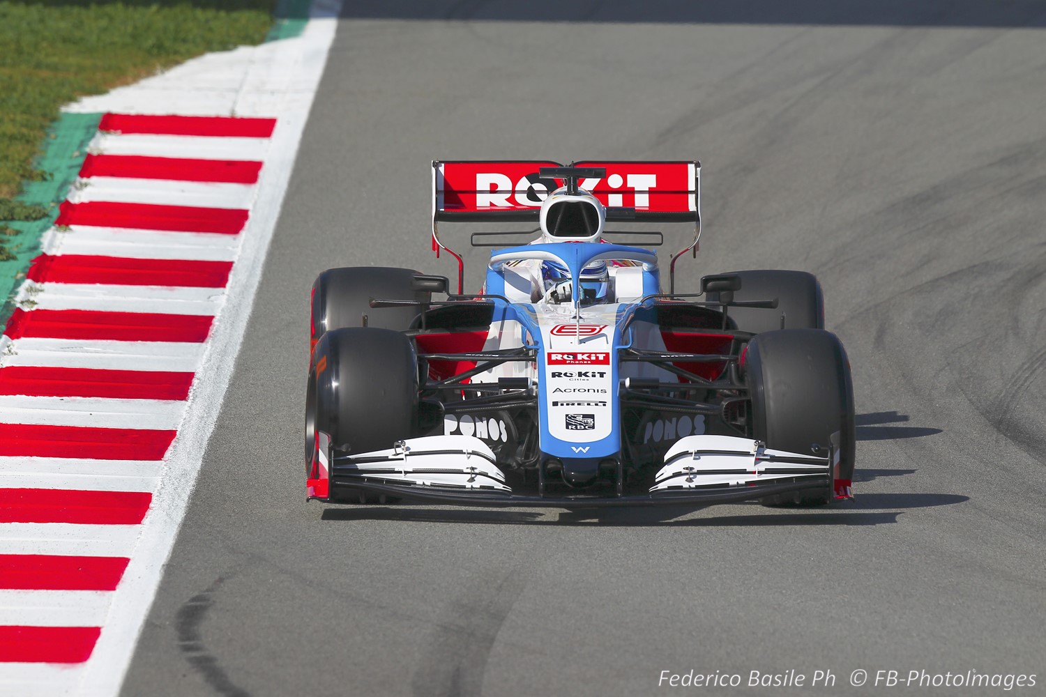 Latifi shows good speed in the Williams