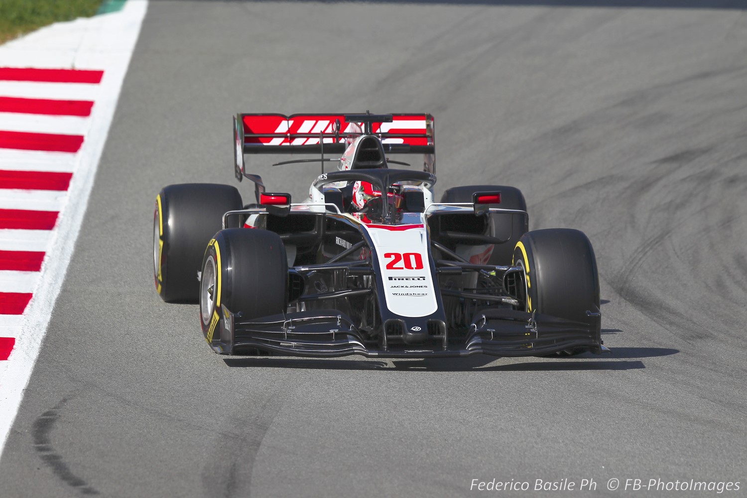 Magnussen in the 98% non American Haas