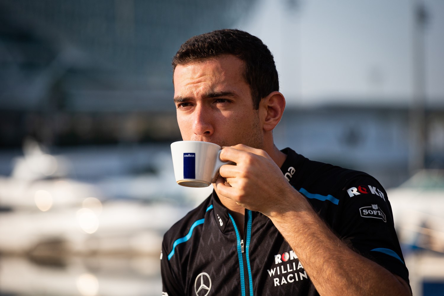 Nicholas Latifi's billionaire father keeps sending new sponsors their way. He likely does a lot of business with Royal Bank of Canada