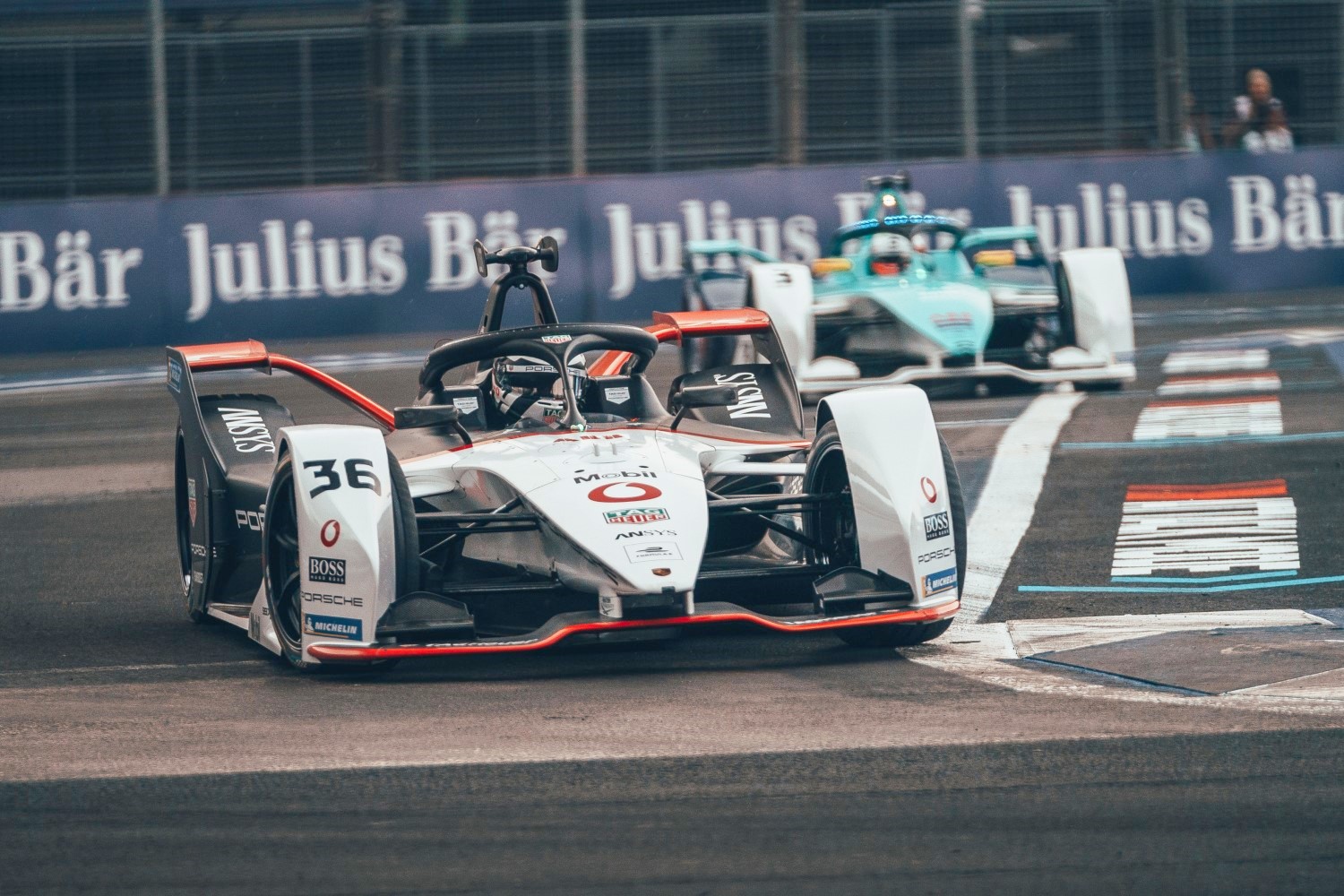 Andre Lotterer in the #36 Porsche