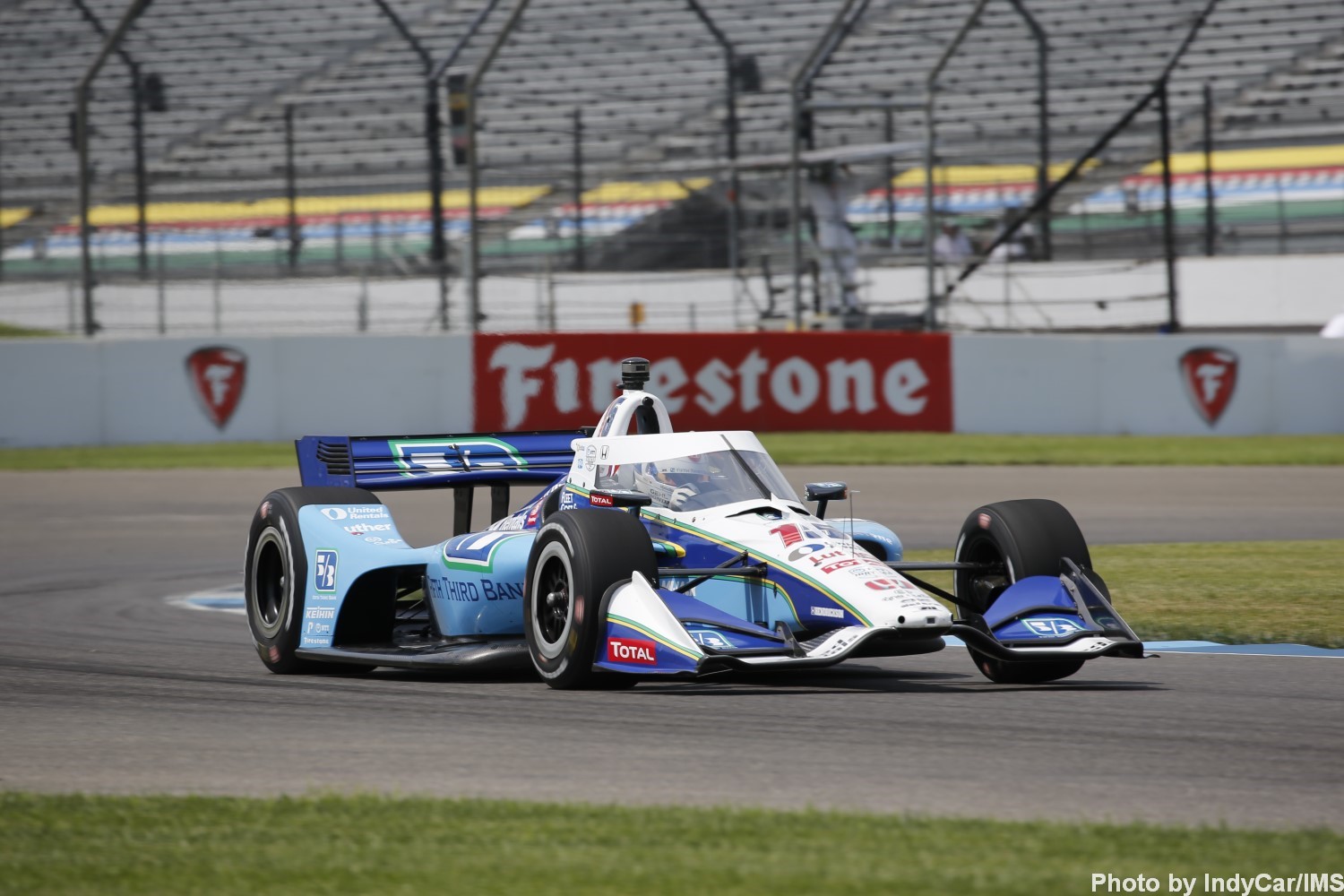 Graham Rahal an excellent 2nd place