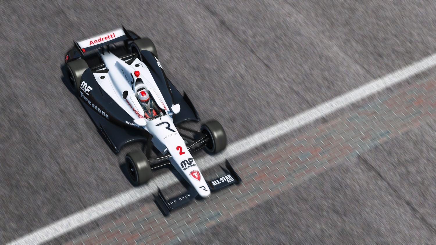 80-year old Mario Andretti runs his first virtual race