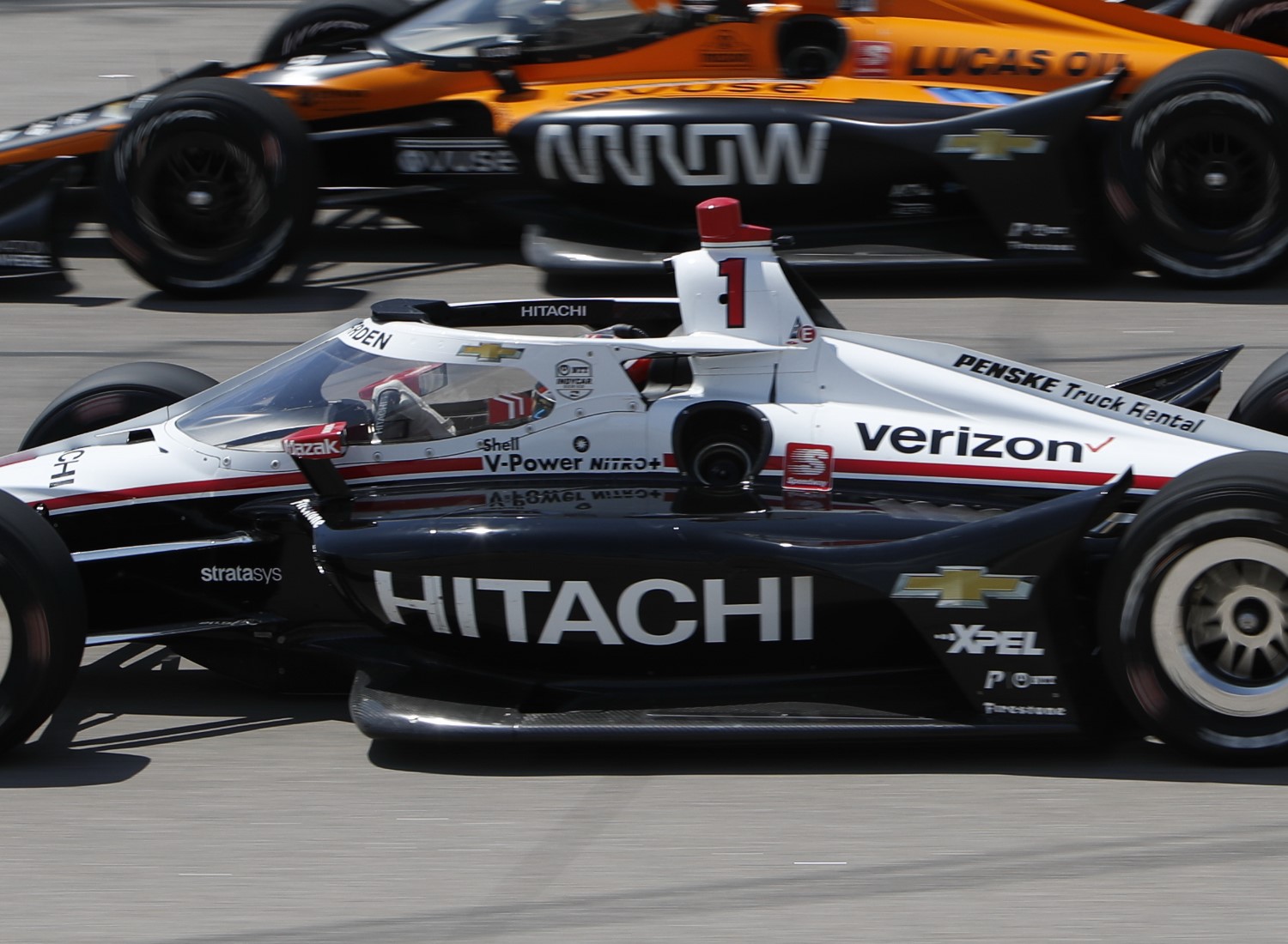 Newgarden on pole for Race #2