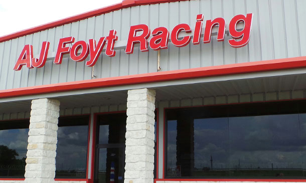 AJ Foyt Racing shop closed