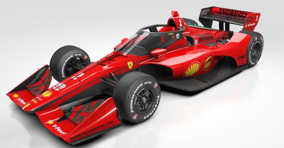 A Ferrari red car in IndyCar would be huge