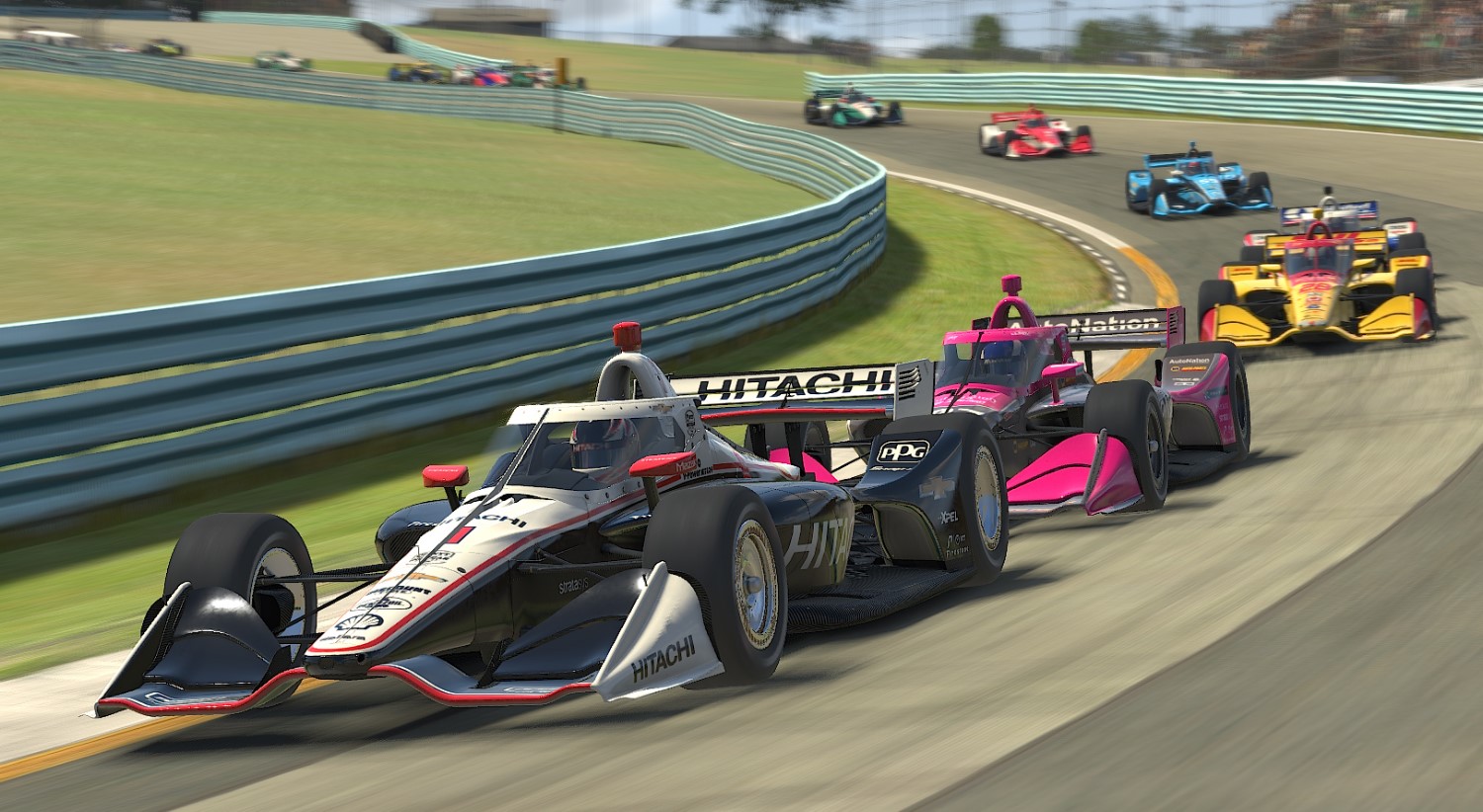 The iRacing platform is the best and IndyCar and NASCAR put on the best shows