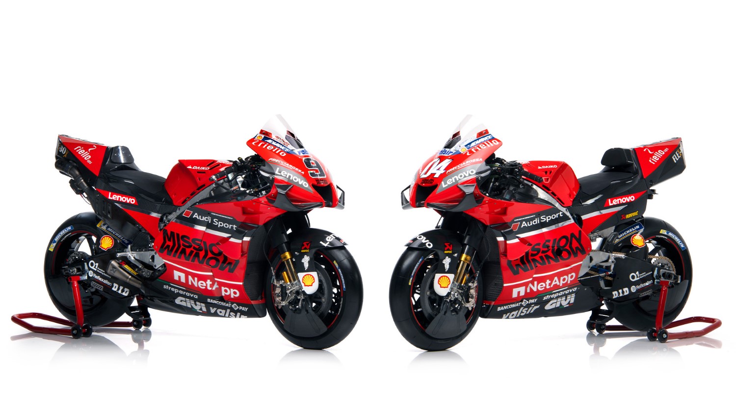2020 Ducati colors and bikes