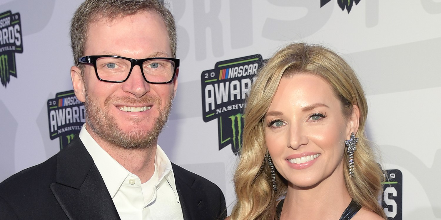 Dale Earnhardt Jr. and his wife Amy