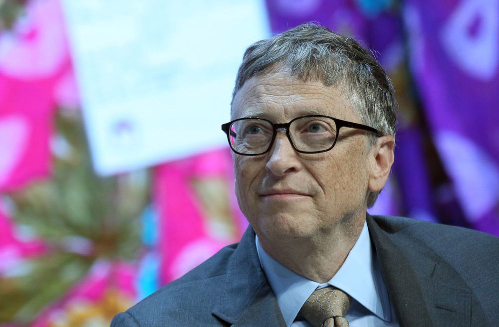 What will Bill Gates be doing at an F1 race?