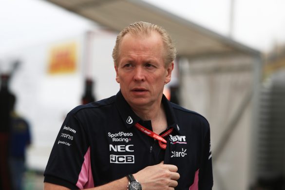 Andy Green claims the pink Mercedes is not a copy of last years Mercedes