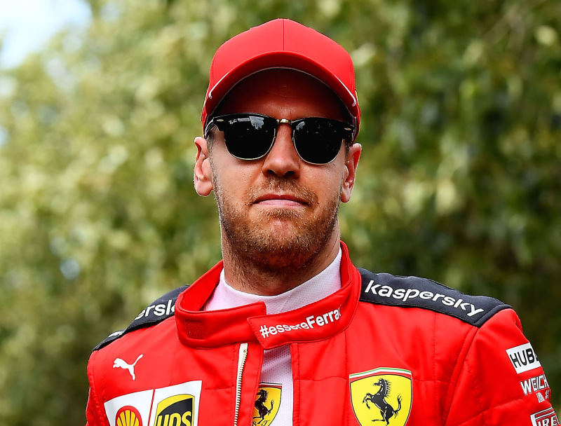 Vettel can't run fast enough away from hapless Ferrari