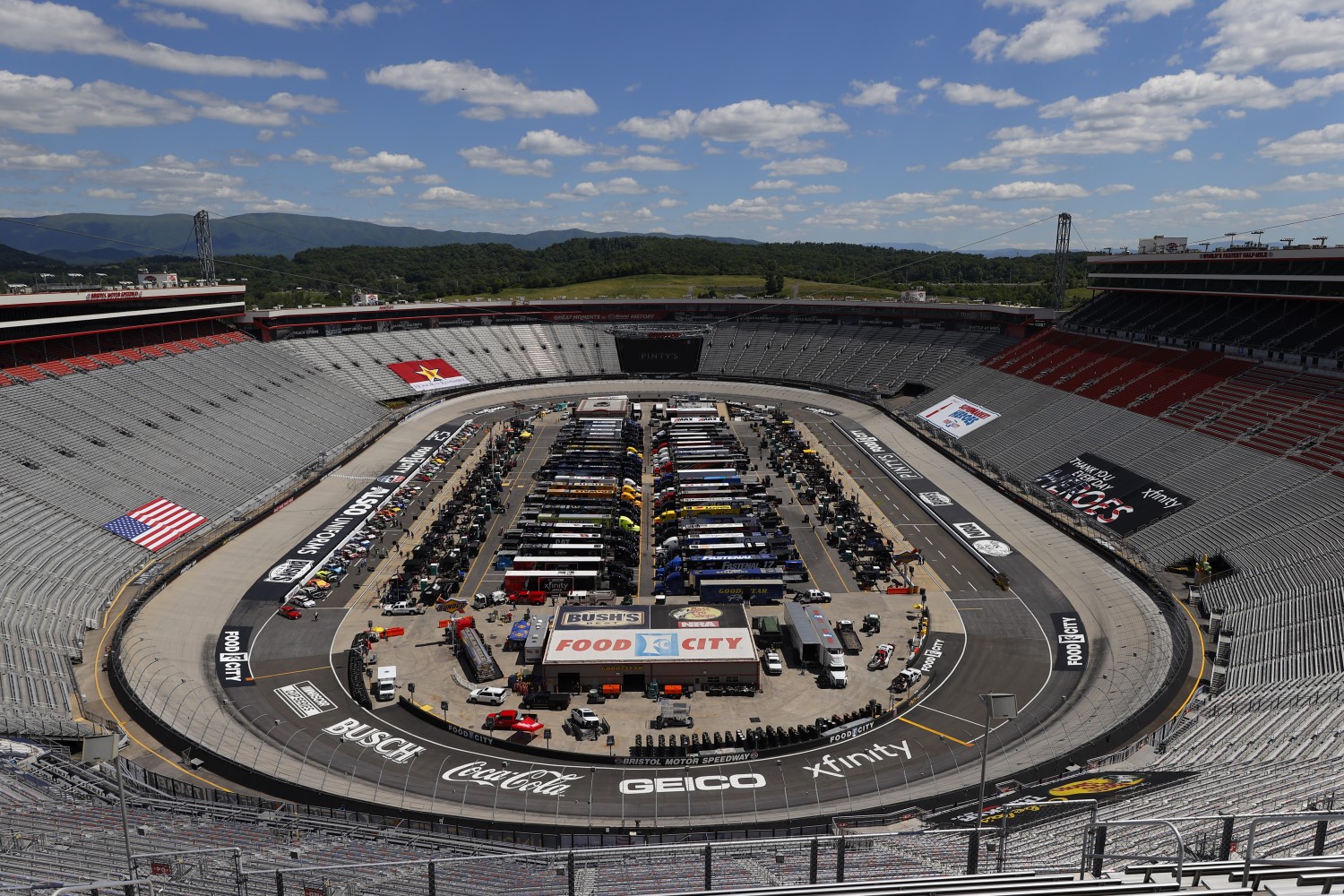 Bristol Motor Speedway gives progress report on dirt track