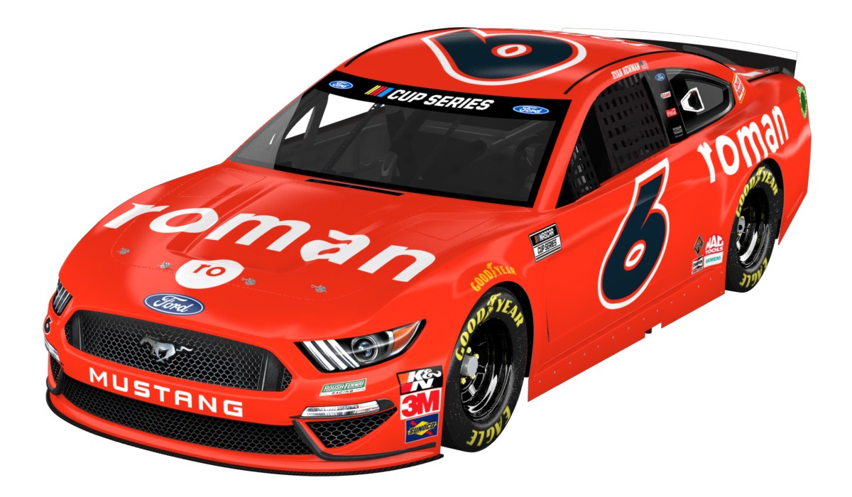 Newman's new livery for the Coke 600
