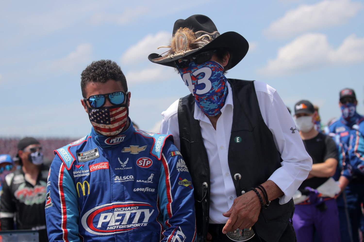 Even Richard Petty flew in special to play to the heartstrings Monday