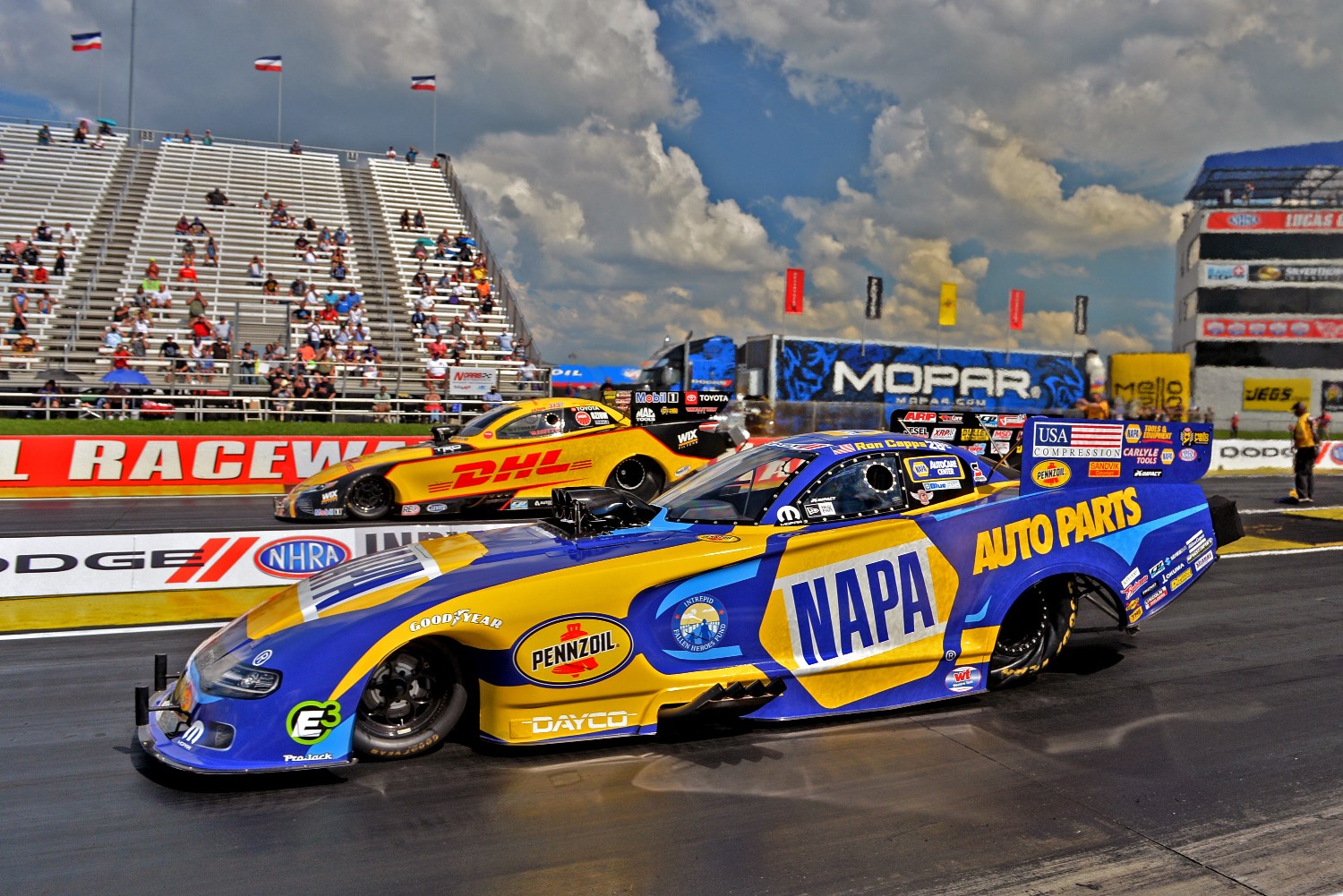 Capps squares off in the finals