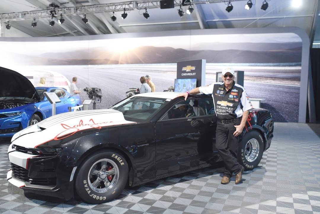 John Force and his COPA Camaro