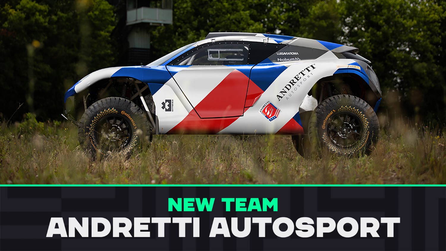 Before teaming with United Autosports, this was the Andretti team livery