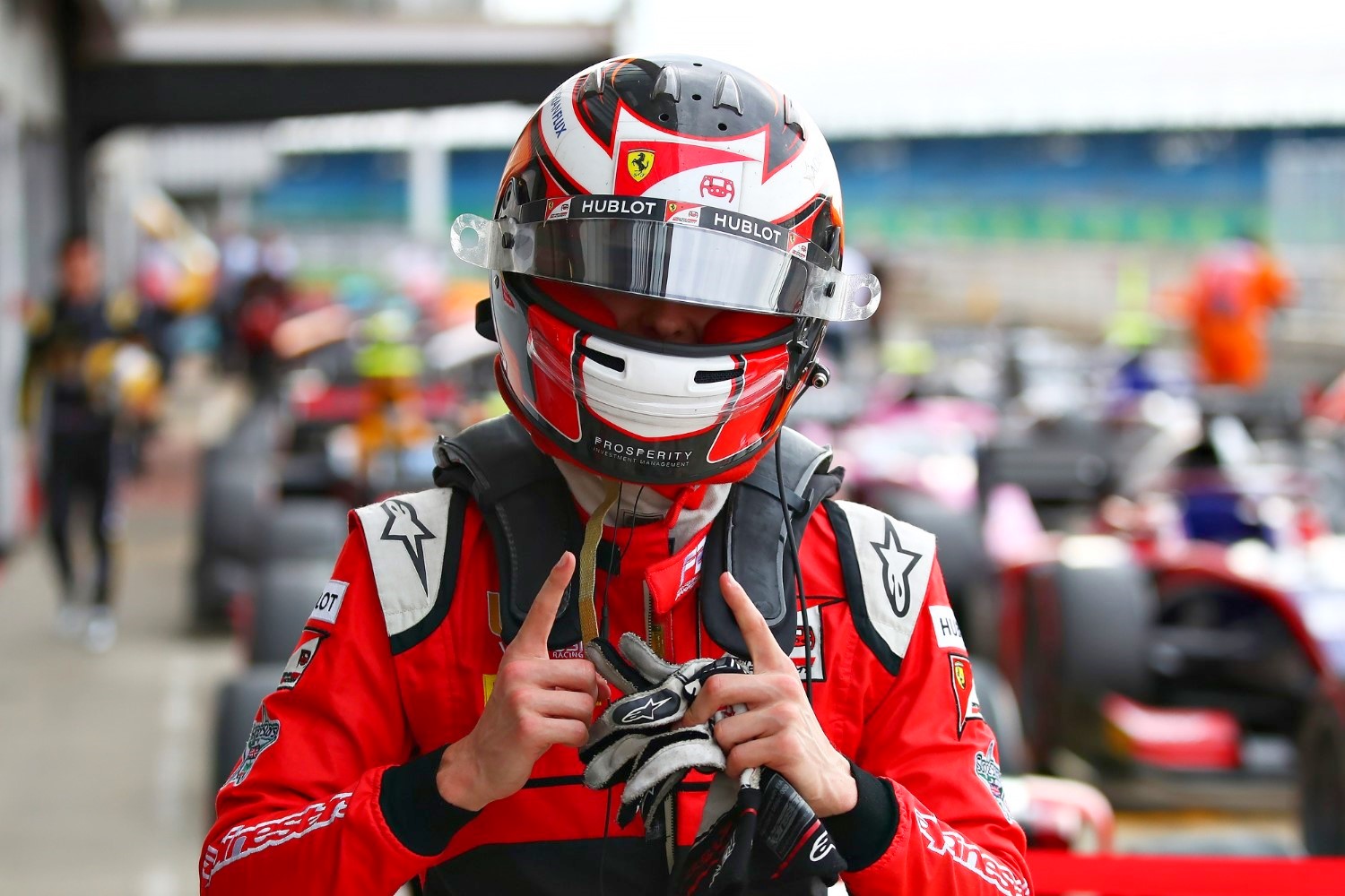 Callum Ilott on pole