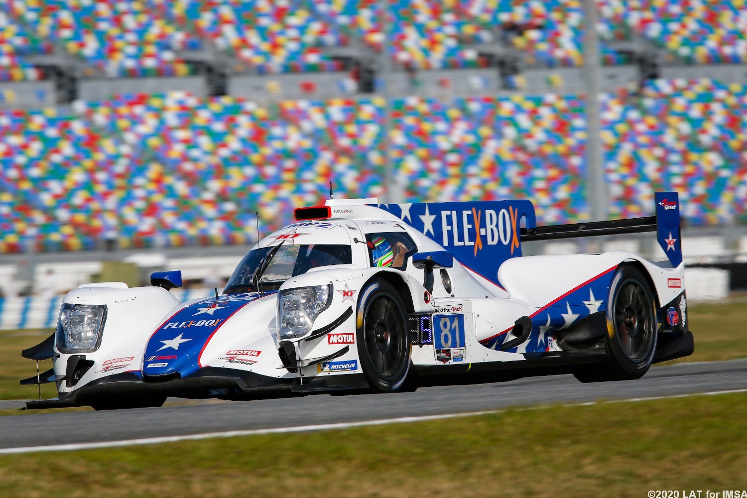 The No. 81 DragonSpeed  ORECA