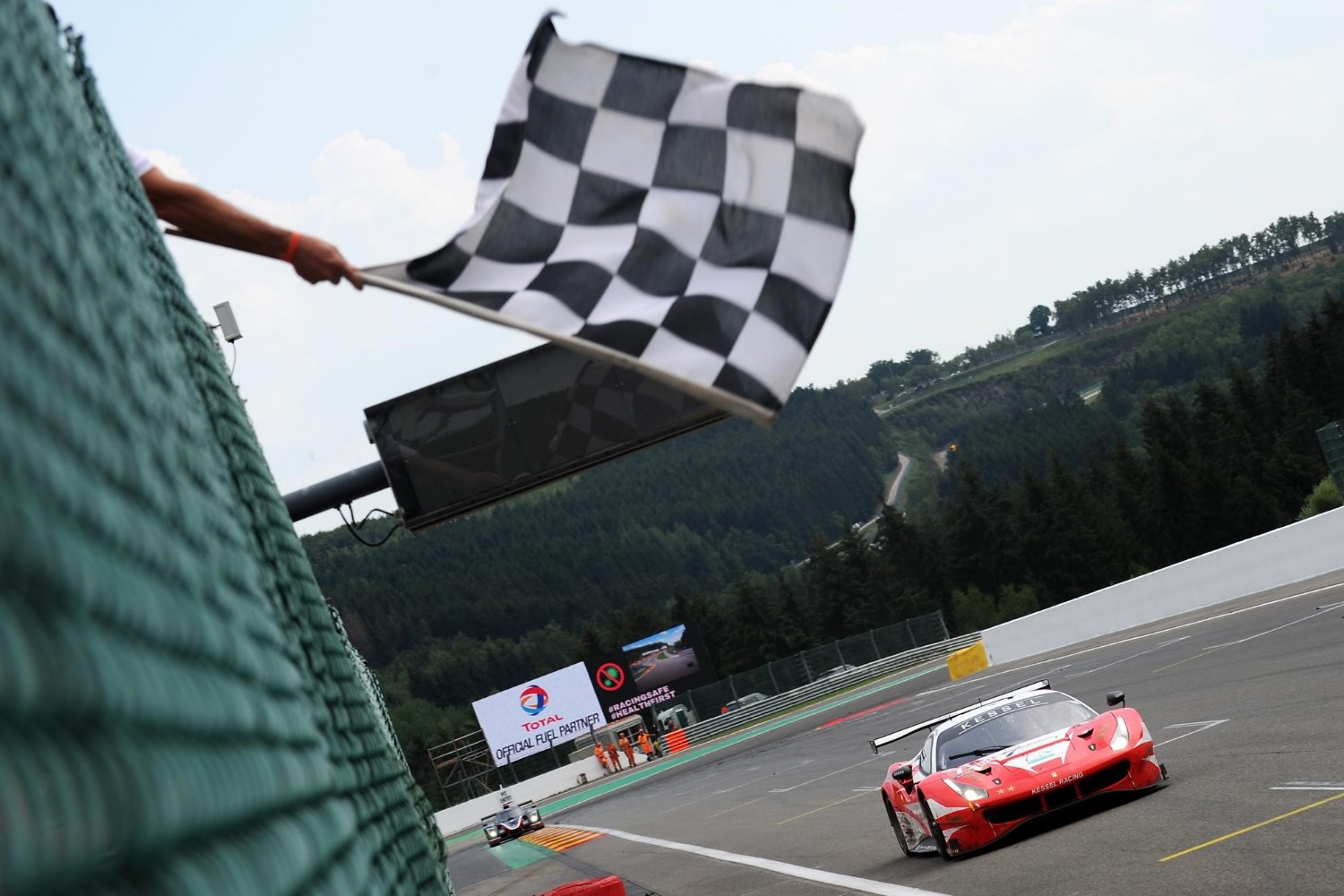 #74 Kessel Ferrari win in GT