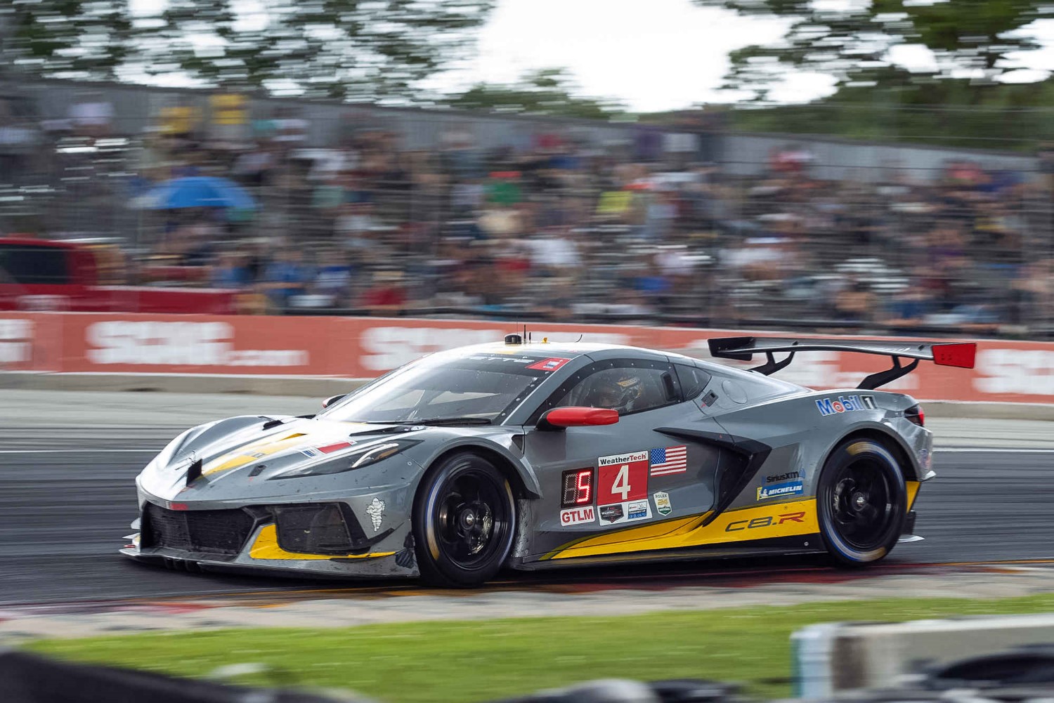 #4 Corvette was 2nd in GTLM for a Corvette 1-2