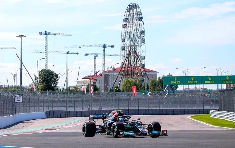 Valtteri Bottas Russian GP 2019. Photo courtesy of Mercedes F1 team