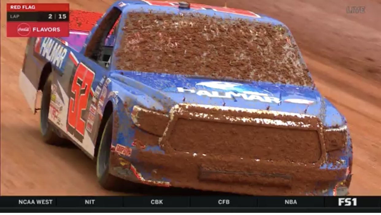 Rain forces postponement of Pintys Truck Race on Dirt at Bristol