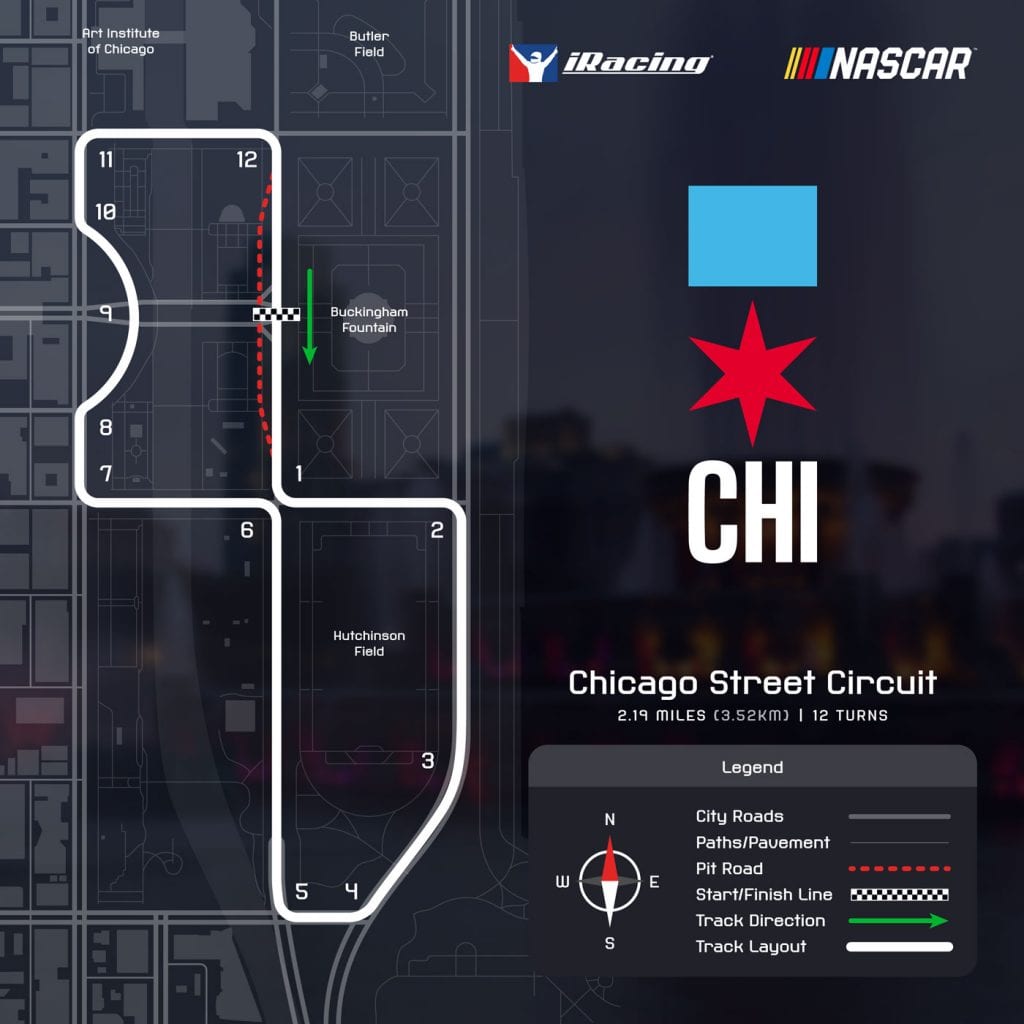 Nascar Chicago 2023 Course