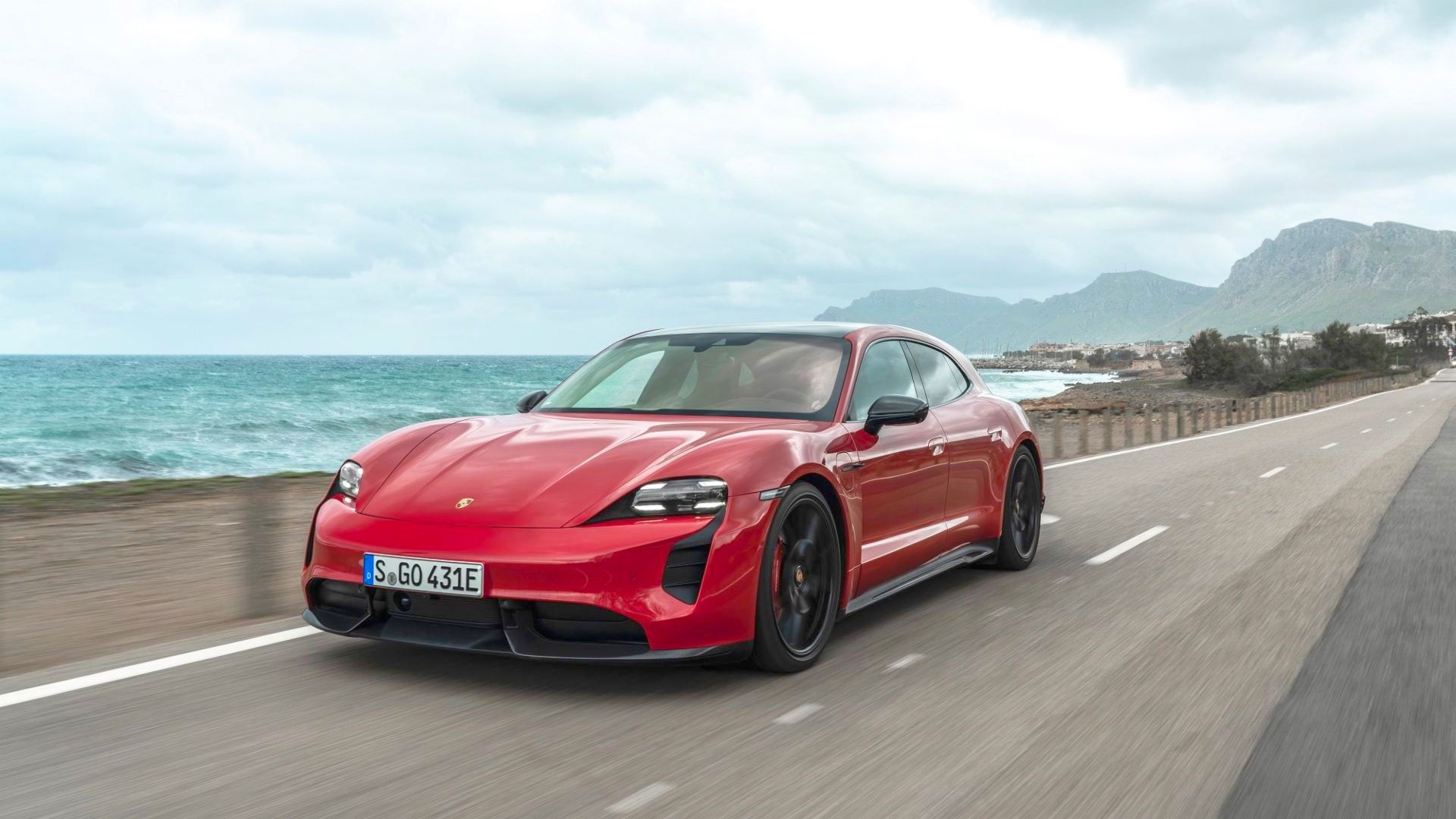 Automotive Porsche Taycan Outsells Their Beloved 911 In 2021