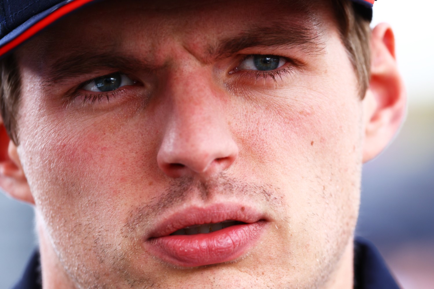 Max Verstappen of the Netherlands and Oracle Red Bull Racing talks to the media in the Paddock during previews ahead of the F1 Grand Prix of Mexico at Autodromo Hermanos Rodriguez on October 26, 2023 in Mexico City, Mexico. (Photo by Mark Thompson/Getty Images)