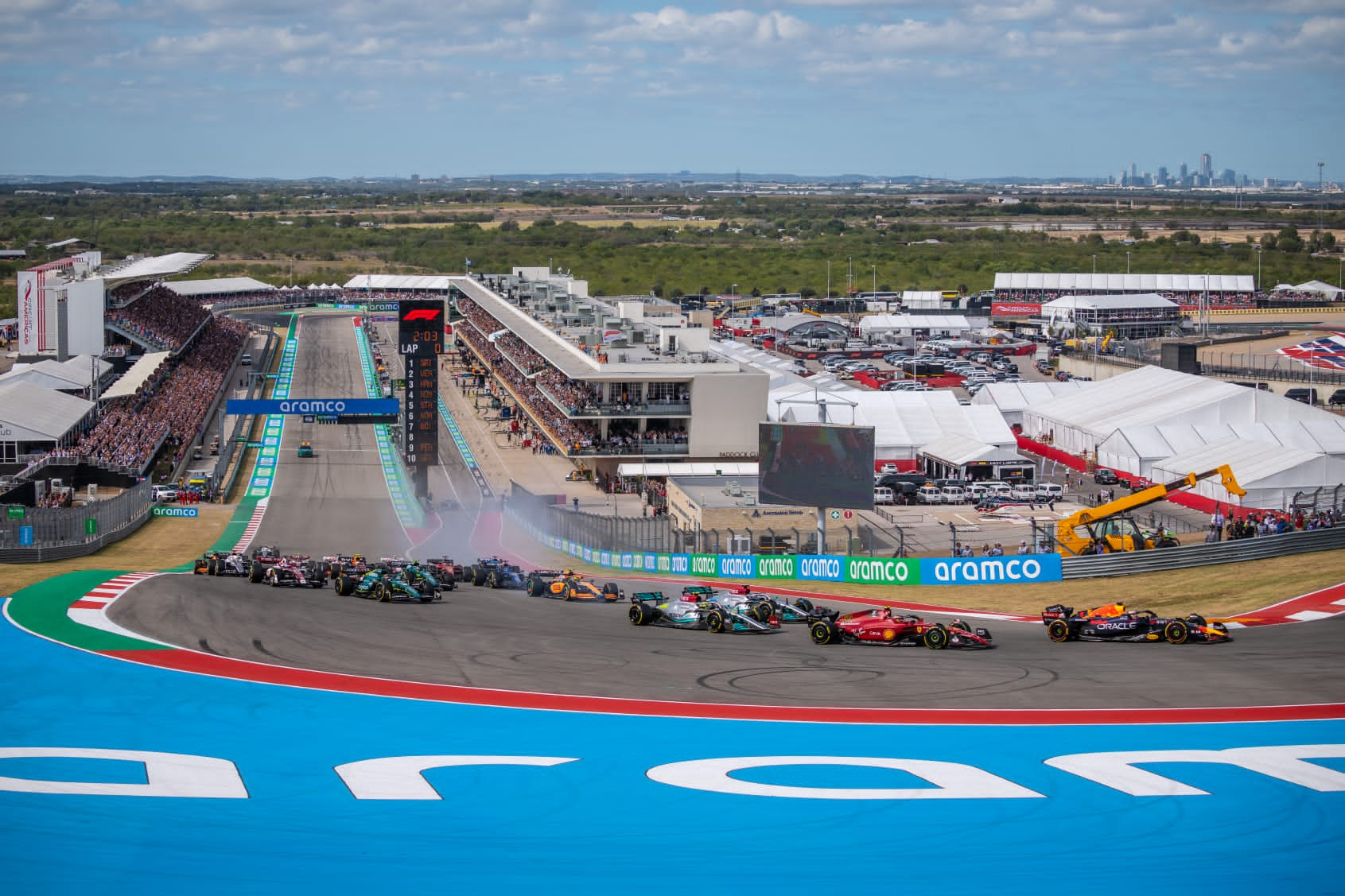 Start of the 2022 USGP