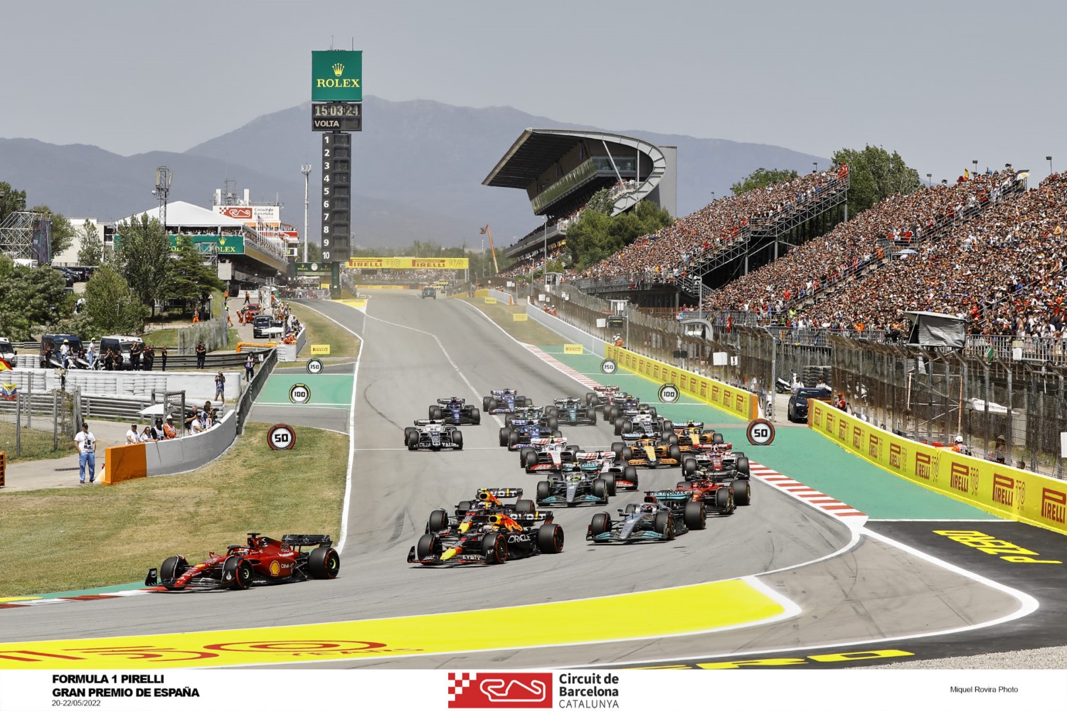 Start of 2022 Spanish GP